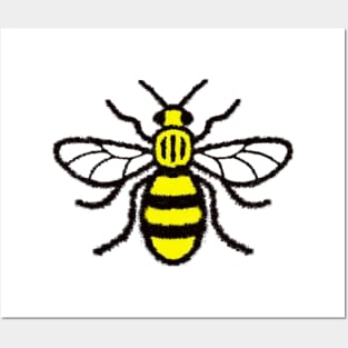 Manchester Worker Bee Posters and Art